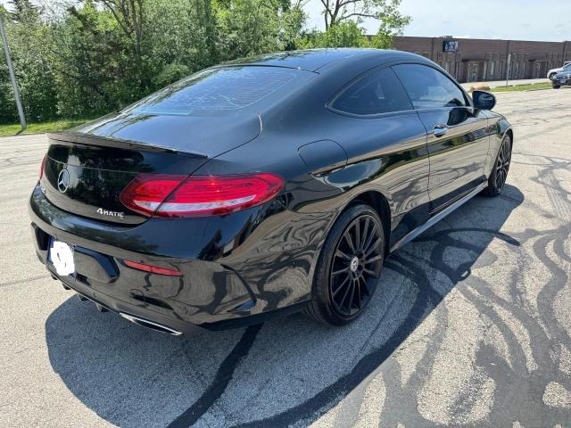 WDDWJ4KB3JF659952 - 2018 MERCEDES-BENZ C 300 4MATIC BLACK photo 4