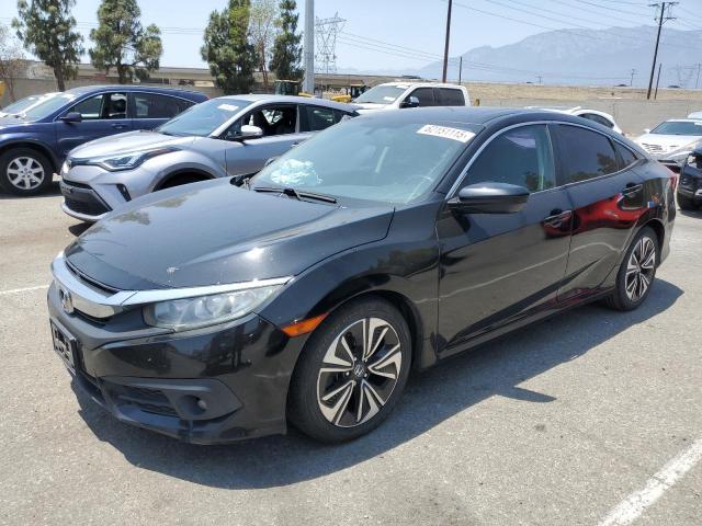 2HGFC1F75GH642202 - 2016 HONDA CIVIC EXL BLACK photo 1