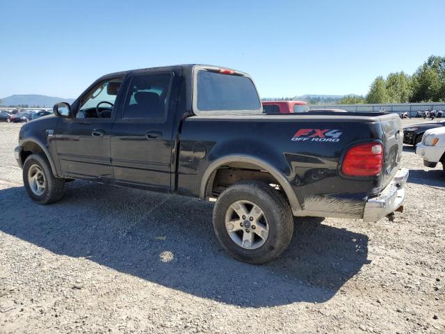 1FTRW08L33KC82681 - 2003 FORD F150 SUPERCREW BLACK photo 2