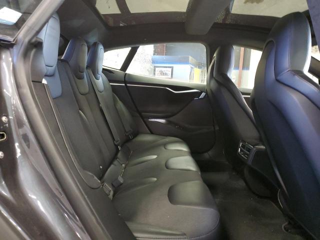 5YJSA1E23GF134566 - 2016 TESLA MODEL S Կապույտ լուսանկար 6