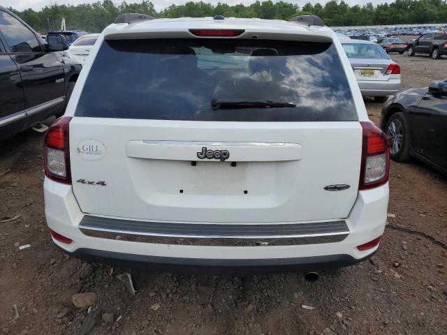 1C4NJDEB7GD730446 - 2016 JEEP COMPASS LATITUDE WHITE photo 6