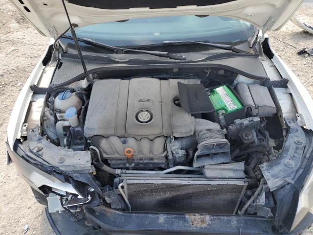 1VWAH7A30DC115567 - 2013 VOLKSWAGEN PASSAT S WHITE photo 11