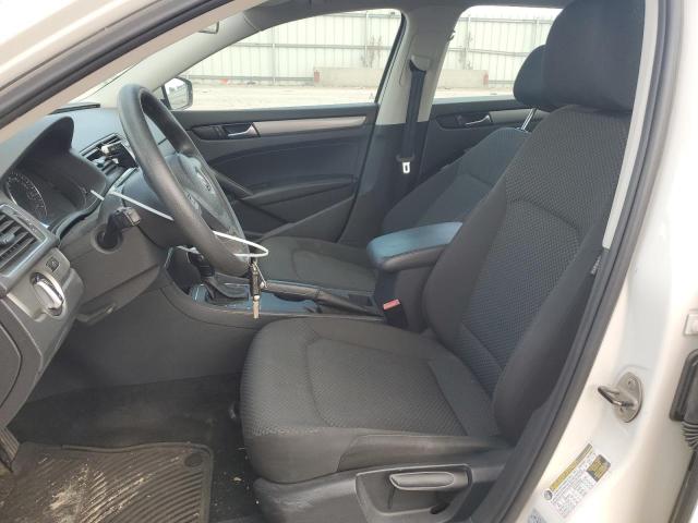 1VWAH7A30DC115567 - 2013 VOLKSWAGEN PASSAT S WHITE photo 7