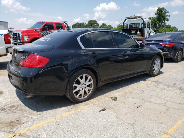 JN1CV6ARXBM351009 - 2011 INFINITI G37 BLACK photo 3