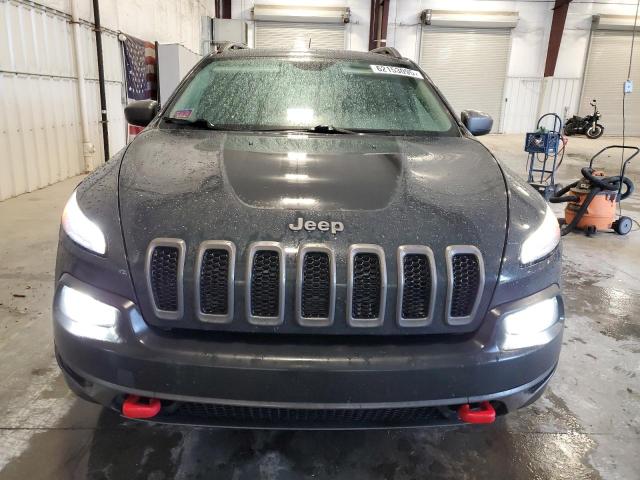 1C4PJMBS0HW648724 - 2017 JEEP CHEROKEE TRAILHAWK GRAY photo 5