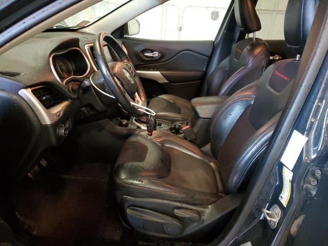 1C4PJMBS0HW648724 - 2017 JEEP CHEROKEE TRAILHAWK GRAY photo 7