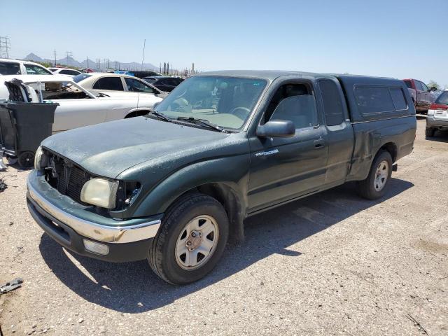 5TEVL52N33Z179545 - 2003 TOYOTA TACOMA XTRACAB GREEN photo 1