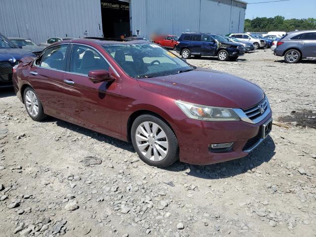 1HGCR2F85DA149940 - 2013 HONDA ACCORD EXL BURGUNDY photo 4