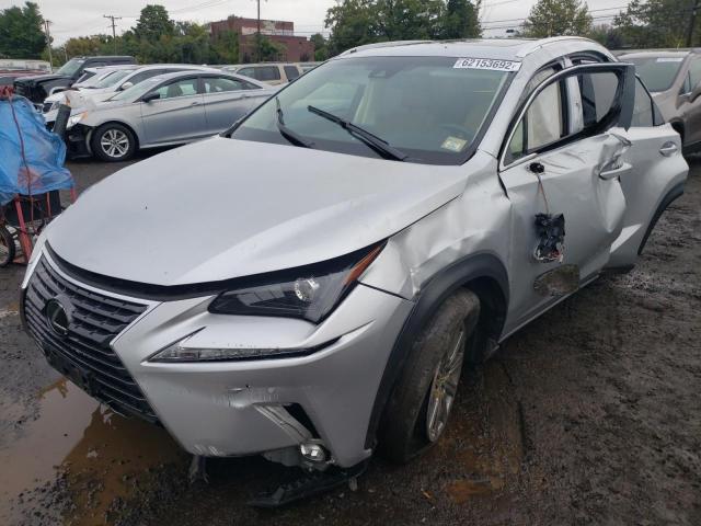 JTJBARBZ9K2194733 - 2019 LEXUS NX 300 BASE SILVER photo 2