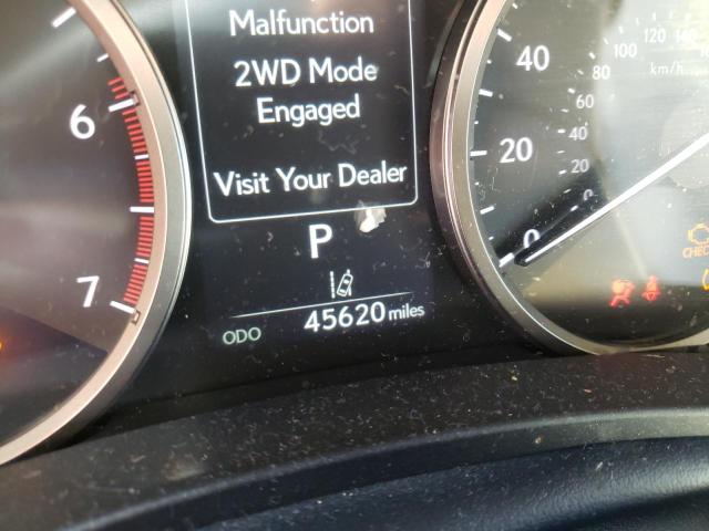 JTJBARBZ9K2194733 - 2019 LEXUS NX 300 BASE ვერცხლისფერი ფოტო 8