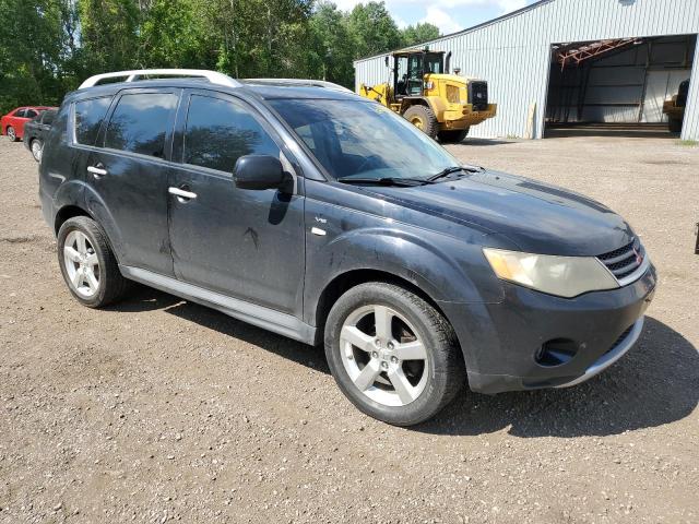 JA4MT41X28Z602637 - 2008 MITSUBISHI OUTLANDER XLS BLACK photo 4