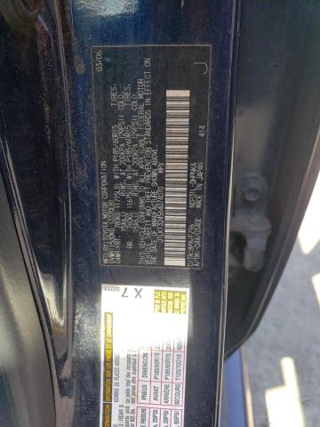 JTLKT324564074070 - 2006 TOYOTA SCION XB BLACK photo 12