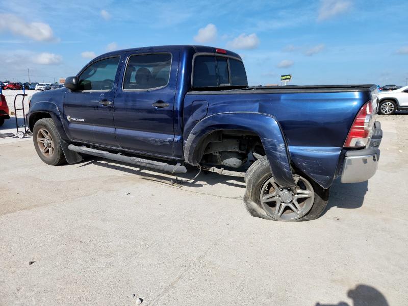 5TFJU4GN6DX046060 - 2013 TOYOTA TACOMA DOUBLE CAB PRERUNNER BLUE photo 2