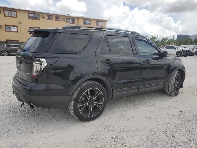 1FM5K8GT0EGA15073 - 2014 FORD EXPLORER SPORT BLACK photo 3