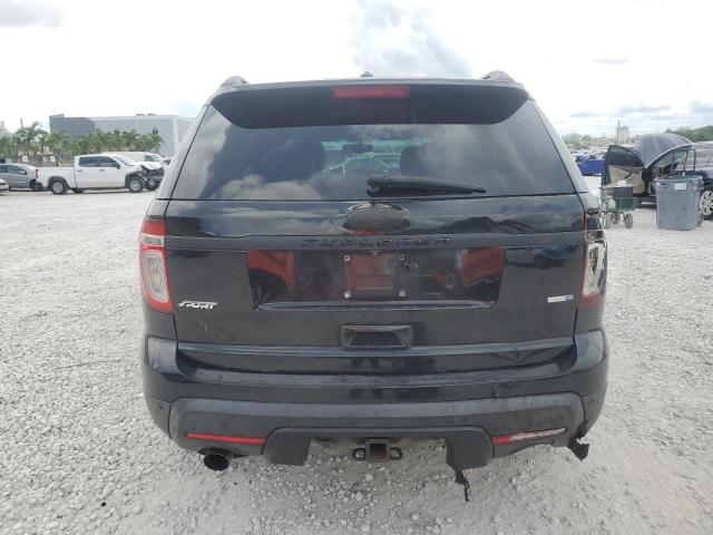 1FM5K8GT0EGA15073 - 2014 FORD EXPLORER SPORT BLACK photo 6