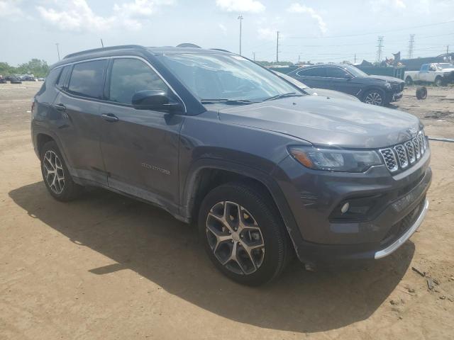 3C4NJDCN5RT139591 - 2024 JEEP COMPASS LIMITED Մոխրագույն լուսանկար 4