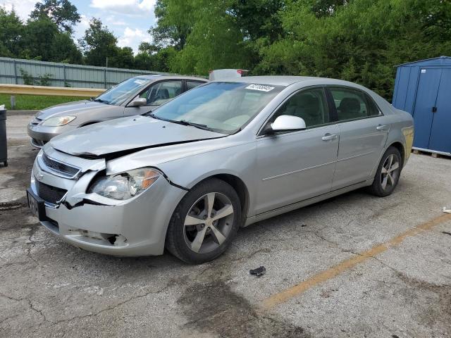1G1ZC5EU8BF134271 - 2011 CHEVROLET MALIBU 1LT SILVER photo 1