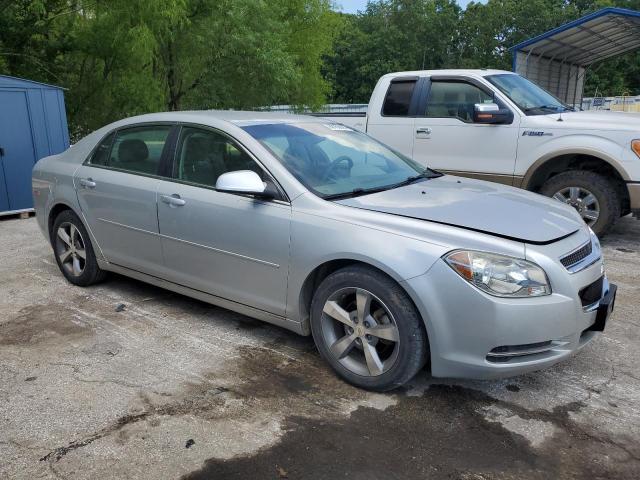 1G1ZC5EU8BF134271 - 2011 CHEVROLET MALIBU 1LT SILVER photo 4