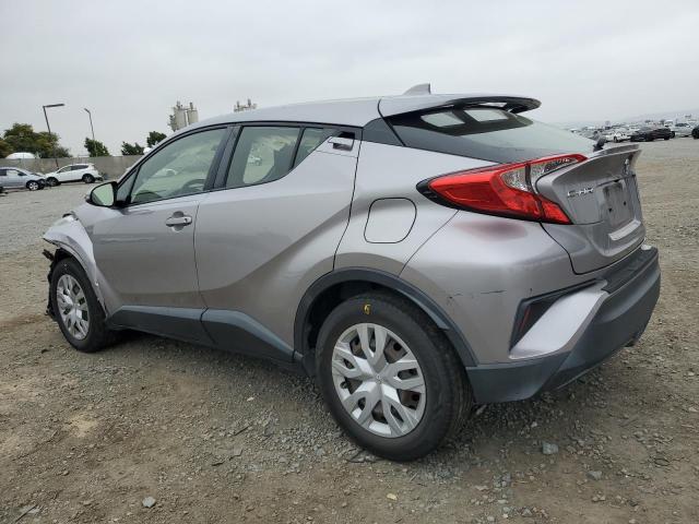 JTNKHMBX2K1038762 - 2019 TOYOTA C-HR XLE SILVER photo 2