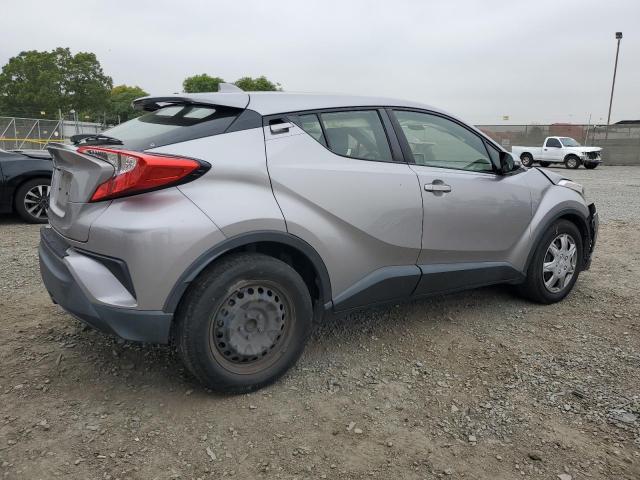 JTNKHMBX2K1038762 - 2019 TOYOTA C-HR XLE SILVER photo 3