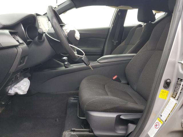 JTNKHMBX2K1038762 - 2019 TOYOTA C-HR XLE SILVER photo 7