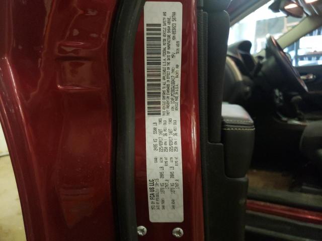 1C4PJMCS6GW166417 - 2016 JEEP CHEROKEE LATITUDE RED photo 12