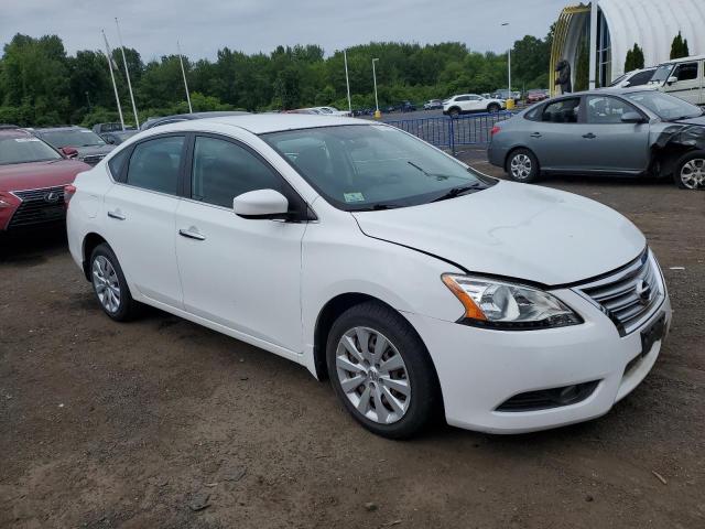 3N1AB7AP6FY309542 - 2015 NISSAN SENTRA S 白色 照片 4