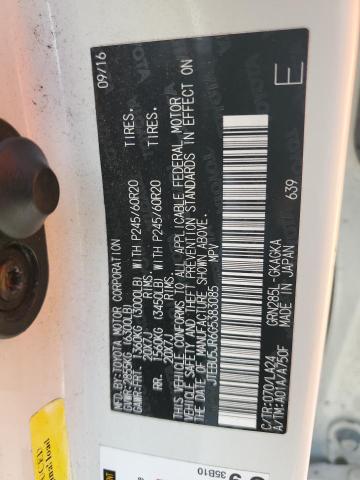 JTEBU5JR6G5383085 - 2016 TOYOTA 4RUNNER SR5/SR5 PREMIUM 白色 照片 14