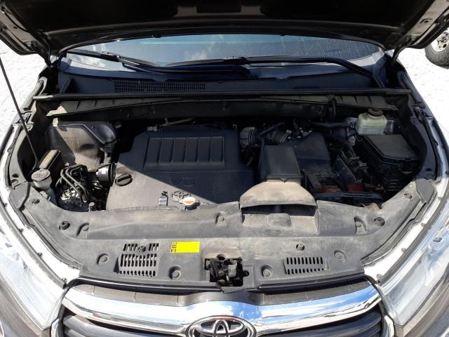5TDJKRFH8GS317645 - 2016 TOYOTA HIGHLANDER XLE Գրաֆիտ լուսանկար 12