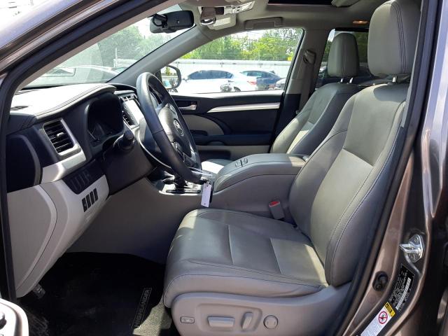 5TDJKRFH8GS317645 - 2016 TOYOTA HIGHLANDER XLE Գրաֆիտ լուսանկար 7