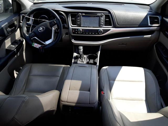 5TDJKRFH8GS317645 - 2016 TOYOTA HIGHLANDER XLE Գրաֆիտ լուսանկար 8