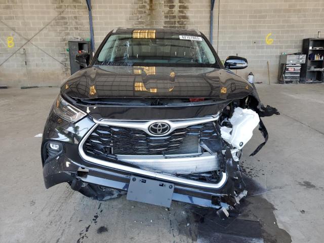 5TDGZRBH3NS225707 - 2022 TOYOTA HIGHLANDER XLE BLACK photo 5