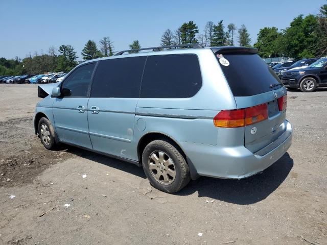 5FNRL18683B136959 - 2003 HONDA ODYSSEY EX BLUE photo 2