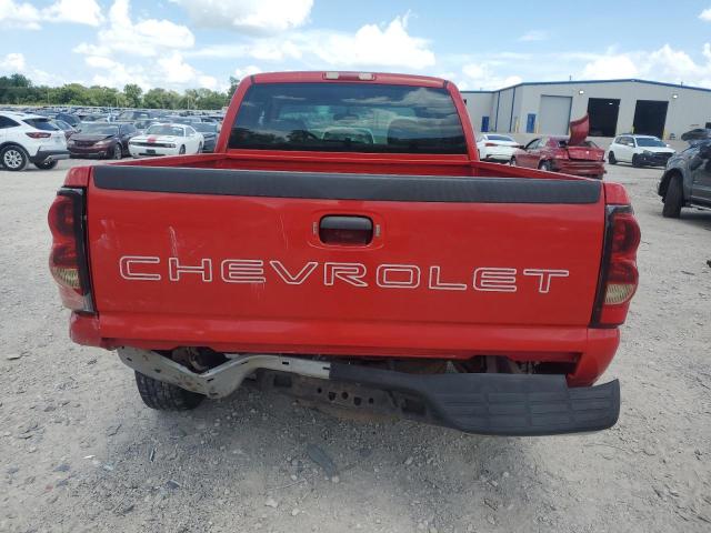 1GCEC19X17Z189685 - 2007 CHEVROLET SILVERADO C1500 CLASSIC RED photo 6