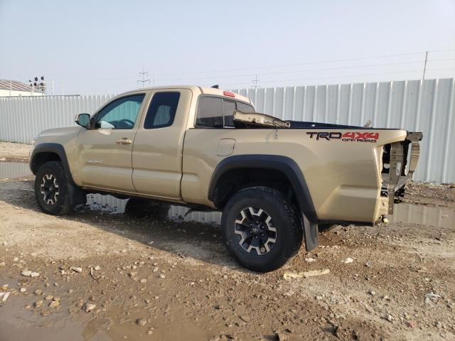 5TFSZ5AN1JX145742 - 2018 TOYOTA TACOMA ACCESS CAB თაფლისფერი ფოტო 2
