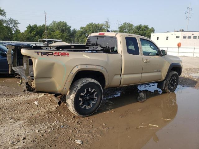 5TFSZ5AN1JX145742 - 2018 TOYOTA TACOMA ACCESS CAB თაფლისფერი ფოტო 3