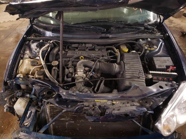 1C3EL46X35N691581 - 2005 CHRYSLER SEBRING BLUE photo 7