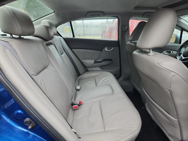 19XFB2F95CE000111 - 2012 HONDA CIVIC EXL BLUE photo 10