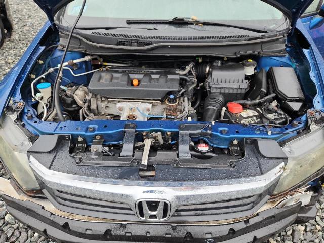 19XFB2F95CE000111 - 2012 HONDA CIVIC EXL BLUE photo 11