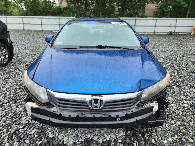 19XFB2F95CE000111 - 2012 HONDA CIVIC EXL BLUE photo 5