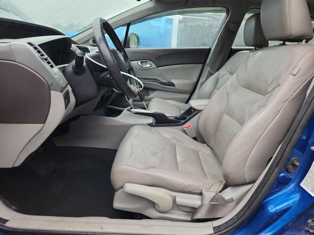 19XFB2F95CE000111 - 2012 HONDA CIVIC EXL BLUE photo 7