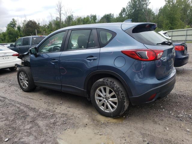 JM3KE4BY5F0511319 - 2015 MAZDA CX-5 SPORT BLUE photo 2