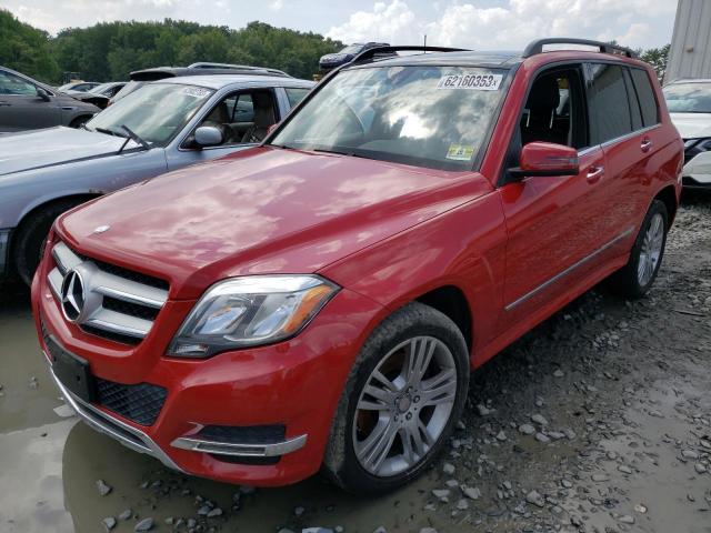 WDCGG8JB5EG283397 - 2014 MERCEDES-BENZ GLK 350 4MATIC RED photo 1