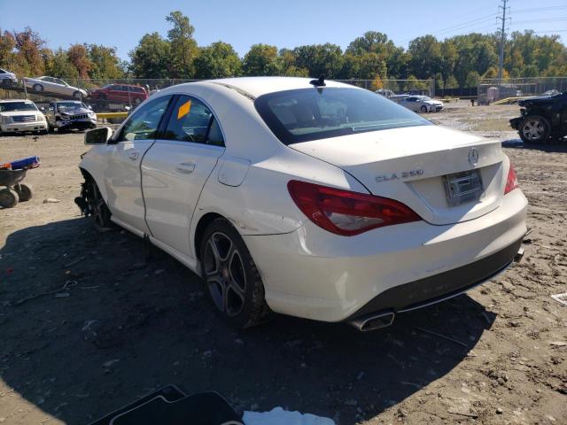 WDDSJ4EB6EN052031 - 2014 MERCEDES-BENZ CLA 250 WHITE photo 3