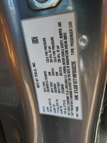 5YJ3E1ET1RF856235 - 2024 TESLA MODEL 3 ნაცრისფერი ფოტო 23