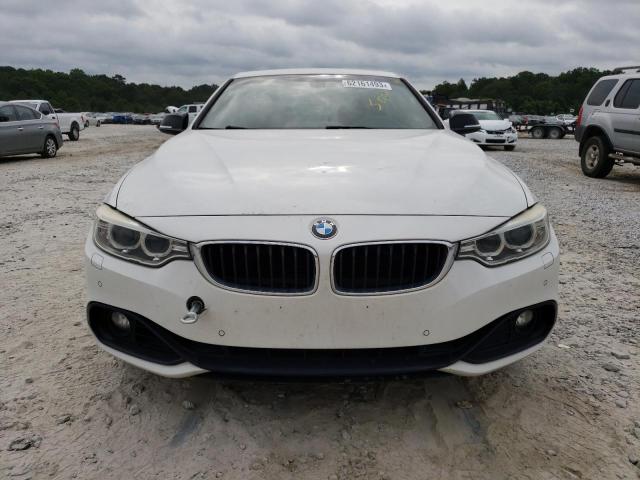 WBA3R5C53FK189163 - 2015 BMW 435 XI WHITE photo 5