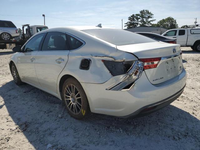 4T1BD1EB1DU010916 - 2013 TOYOTA AVALON HYBRID WHITE photo 2