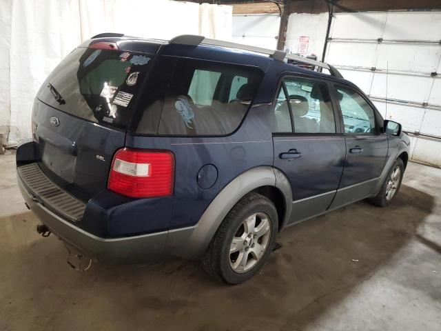 1FMDK05126GA23093 - 2006 FORD FREESTYLE SEL BLUE photo 3