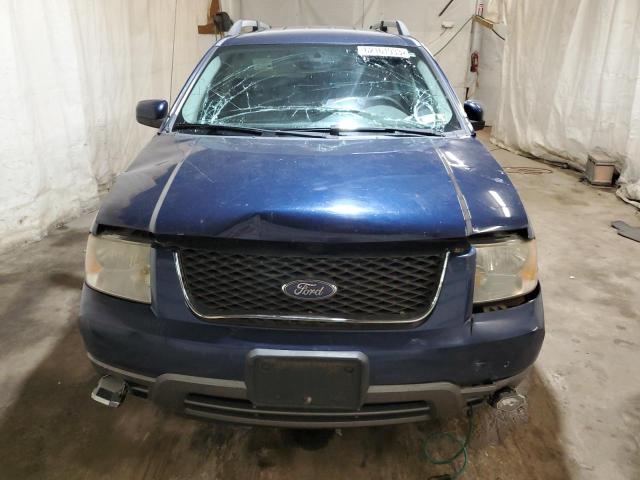 1FMDK05126GA23093 - 2006 FORD FREESTYLE SEL BLUE photo 5