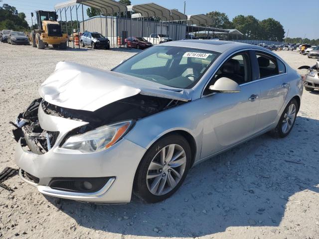 2G4GN5EX6E9280485 - 2014 BUICK REGAL PREMIUM SILVER photo 1